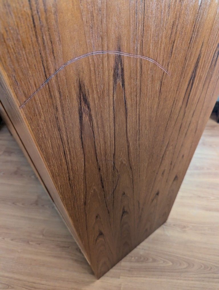 Danish Modern Teak Gentlemans Dresser Chest