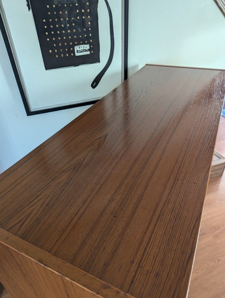 Danish Modern Teak Gentlemans Dresser Chest