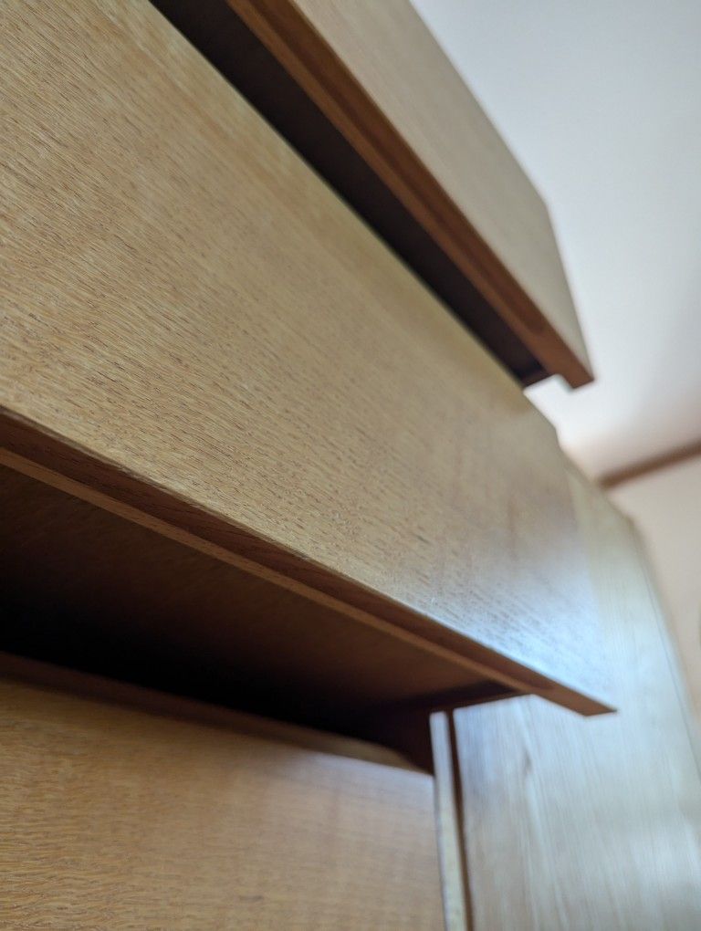Danish Modern Gentleman's Chest Highboy Wardrobe
