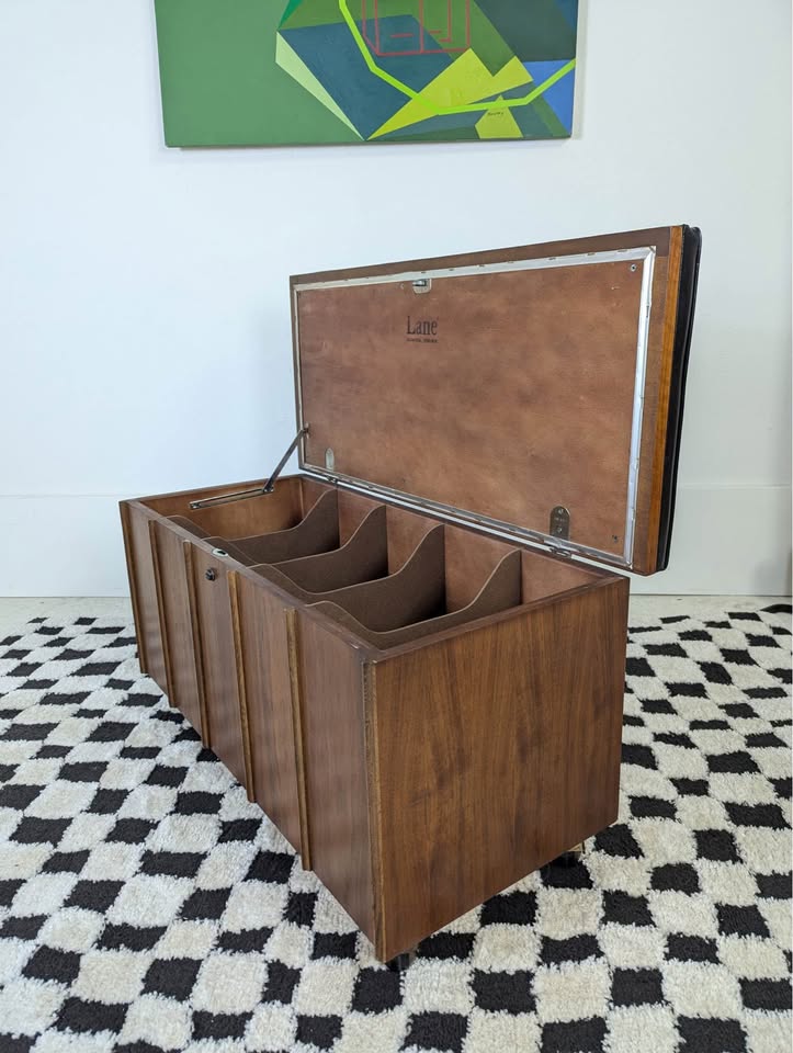 MCM Lane Record Storage Bench