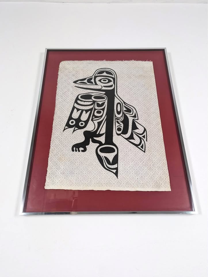 PNW Indigenous Thunderbird Framed Artwork