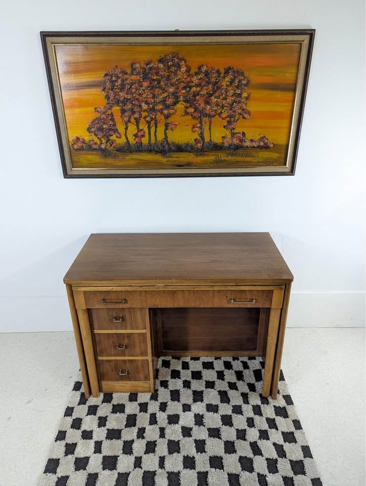 MCM “Expand O Matic” Dining Table / Desk by Saginaw Furniture