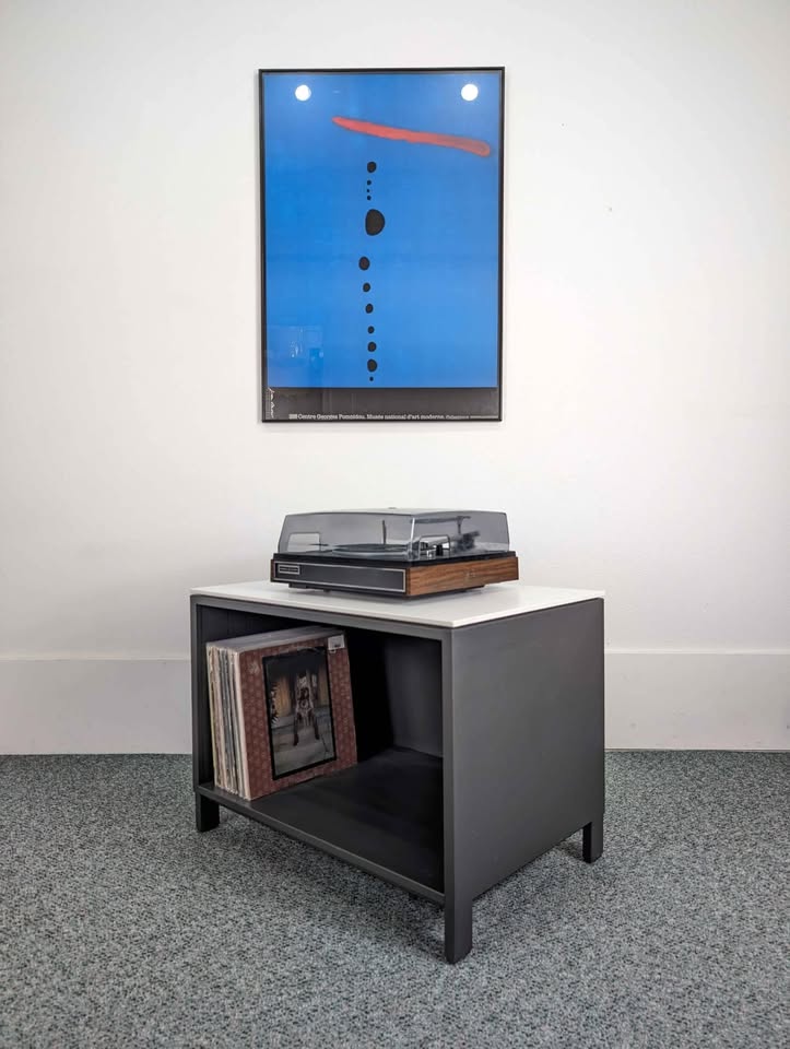 MCM Herman Miller Record Player Stand / Bench Cabinet