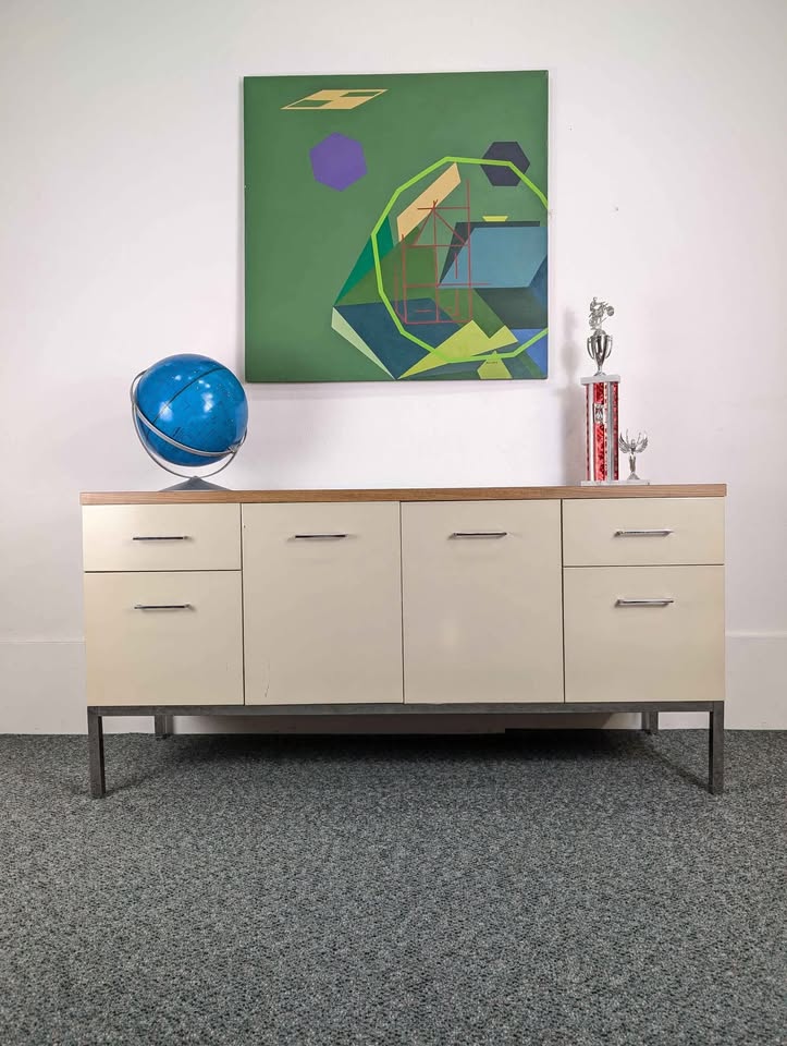 MCM Media Credenza / Bar / Record Player / Storage Cabinet