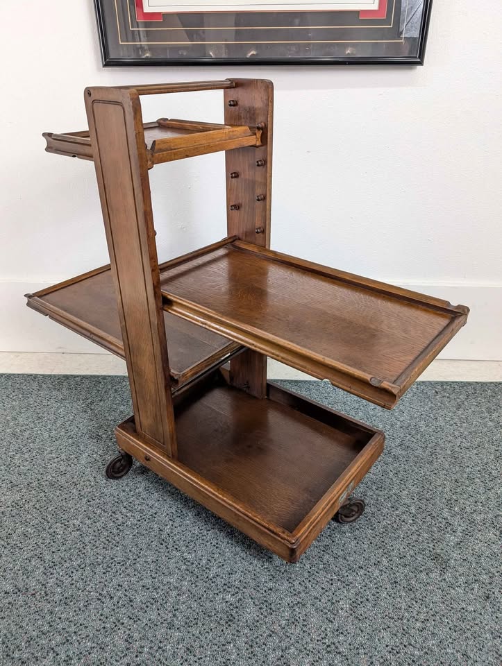 Art Deco Bar Cart Trolley Circa 1920's / 30's
