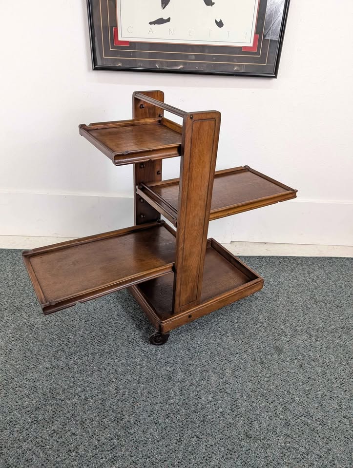 Art Deco Bar Cart Trolley Circa 1920's / 30's