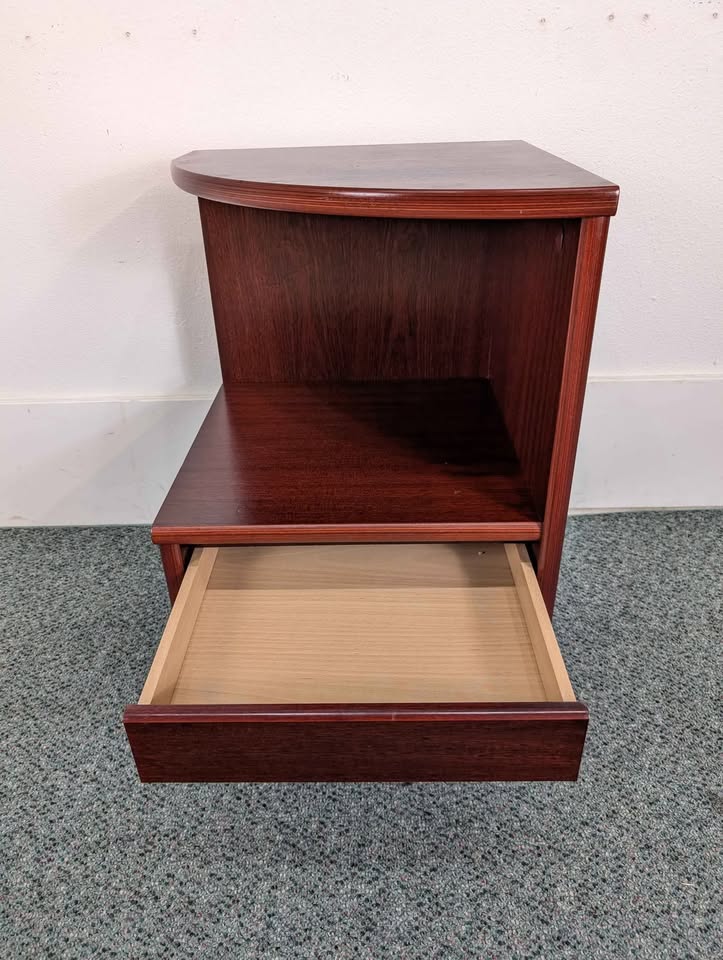 Danish Modern Rosewood Nightstand / End Table (2 Available)