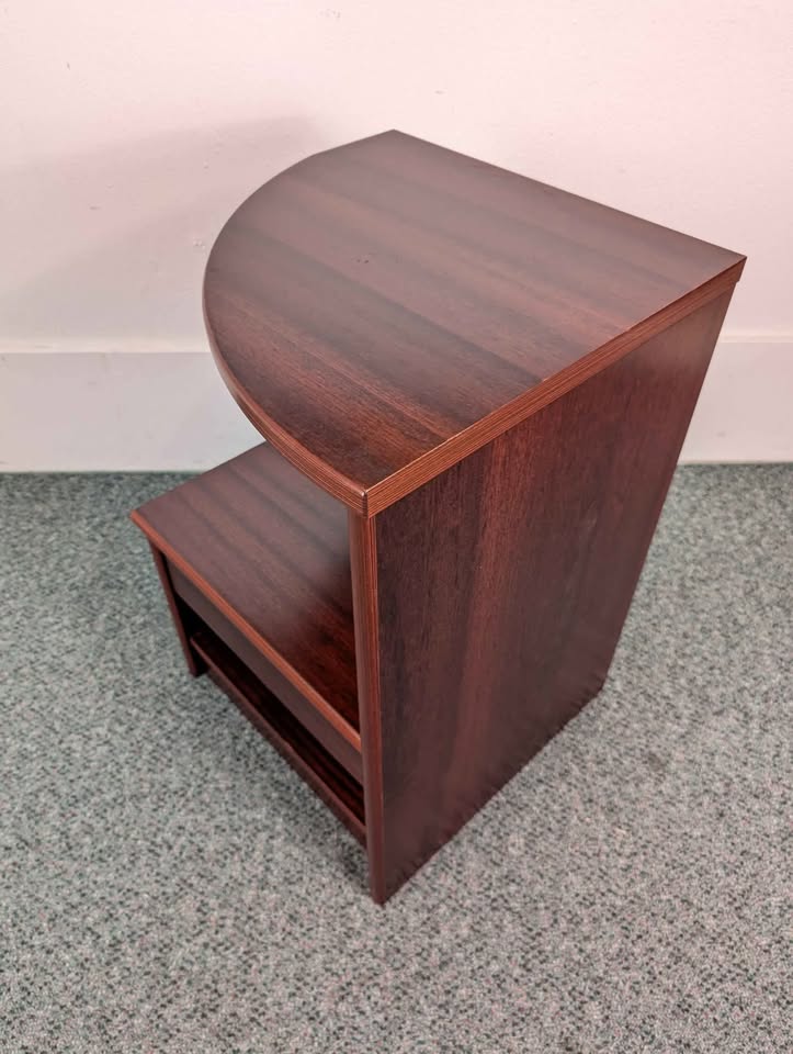 Danish Modern Rosewood Nightstand / End Table (2 Available)