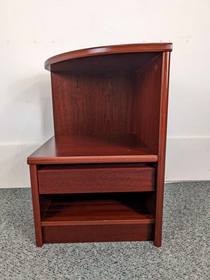Danish Modern Rosewood Nightstand / End Table (2 Available)