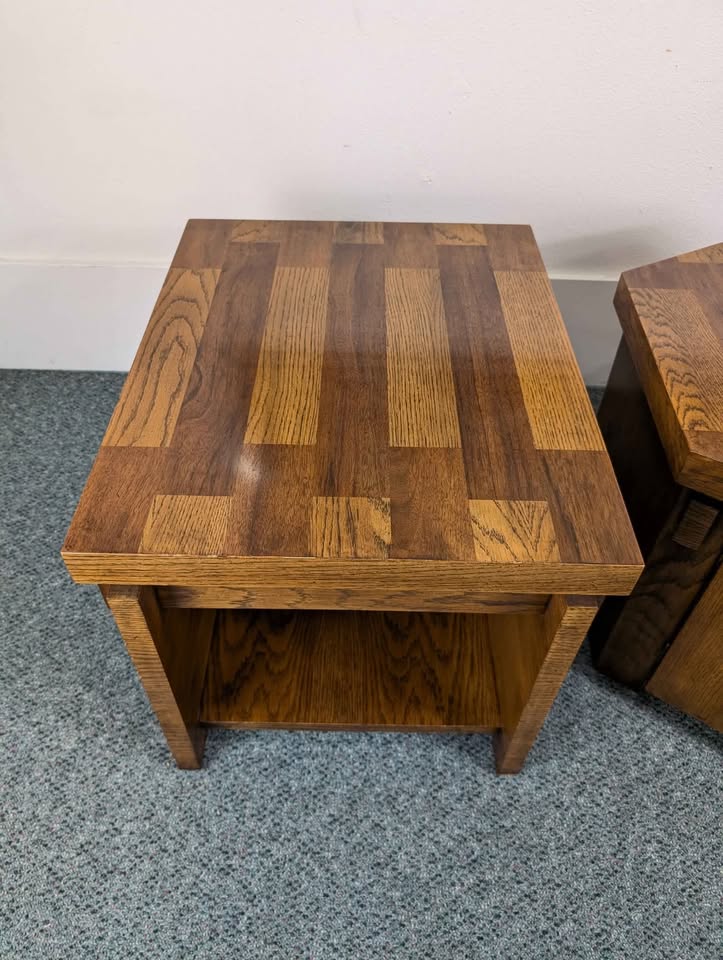 Matching Set of MCM Lane End Tables