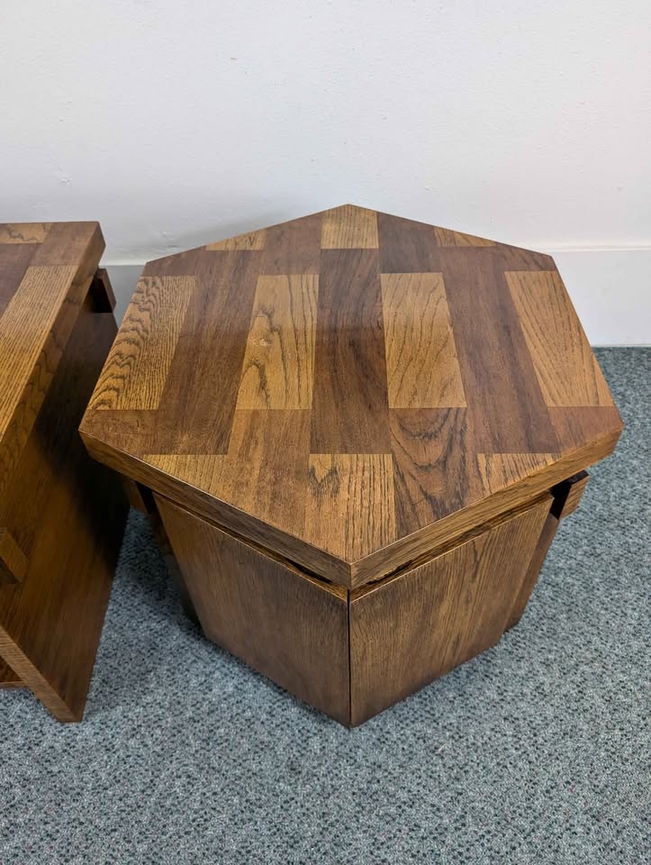 Matching Set of MCM Lane End Tables
