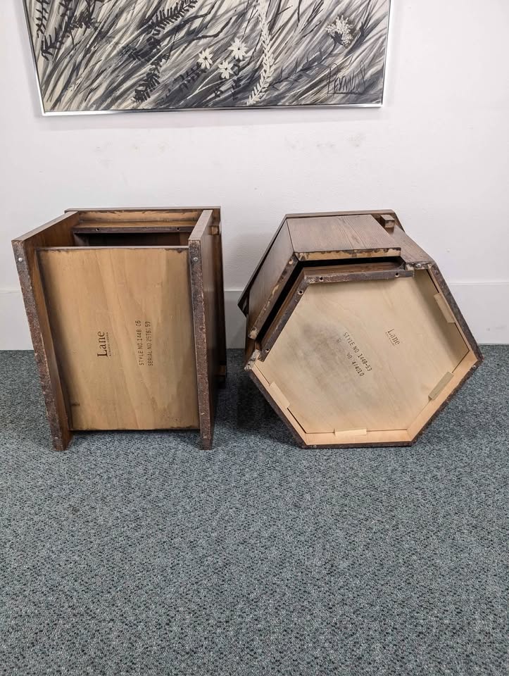 Matching Set of MCM Lane End Tables