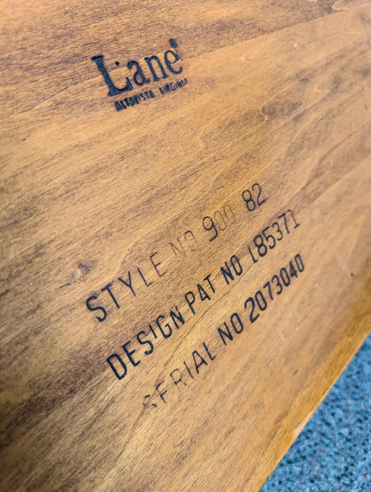 MCM Vintage Acclaim Collection 2 Tiered End Table by Lane