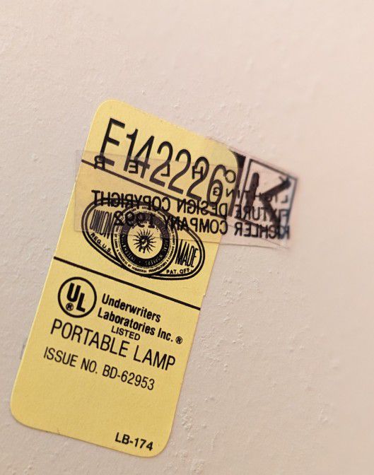 Vintage Postmodern Art Deco / Nouveau Peacock - Swan Floor Lamp Circa 1992 by Kichler