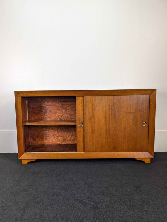 MCM Danish Modern Style Slim Teak Credenza