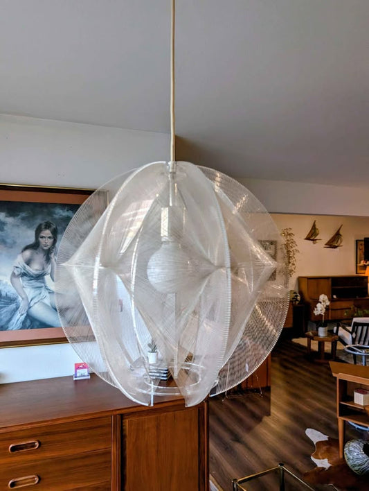 Gorgeous MCM Paul Secon Chandelier Swag Light for Sompex