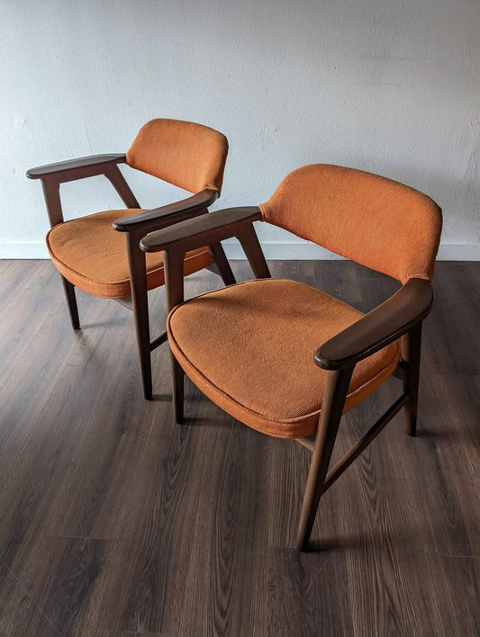 Pair of MCM Scandinavian Style Paoli Lounge Chairs