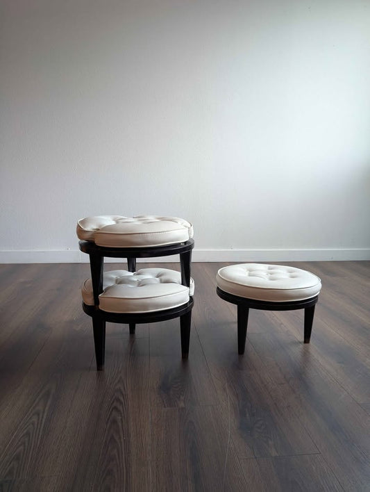 M Hayat & Bros Stacking Footstools