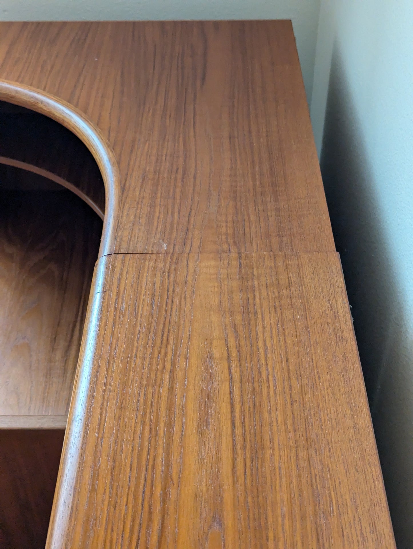 Mid Century Modern Danish Teak King Bed and Nightstands