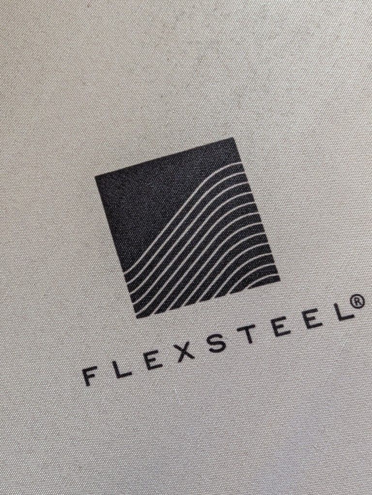 MCM Green Tweed & Chrome Lounge Chair by Flexsteel