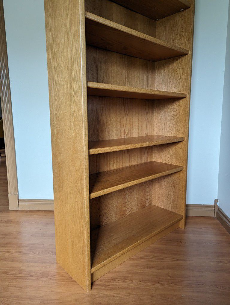 Large 7 Tiered Danish Modern Wood Bookshelf from Dania / Made in Denmark!