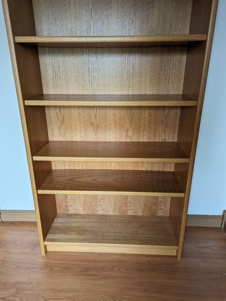 Large 7 Tiered Danish Modern Wood Bookshelf from Dania / Made in Denmark!