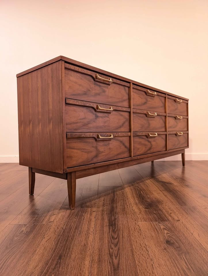 MCM 9 Drawer Lowboy by Lenoir House
