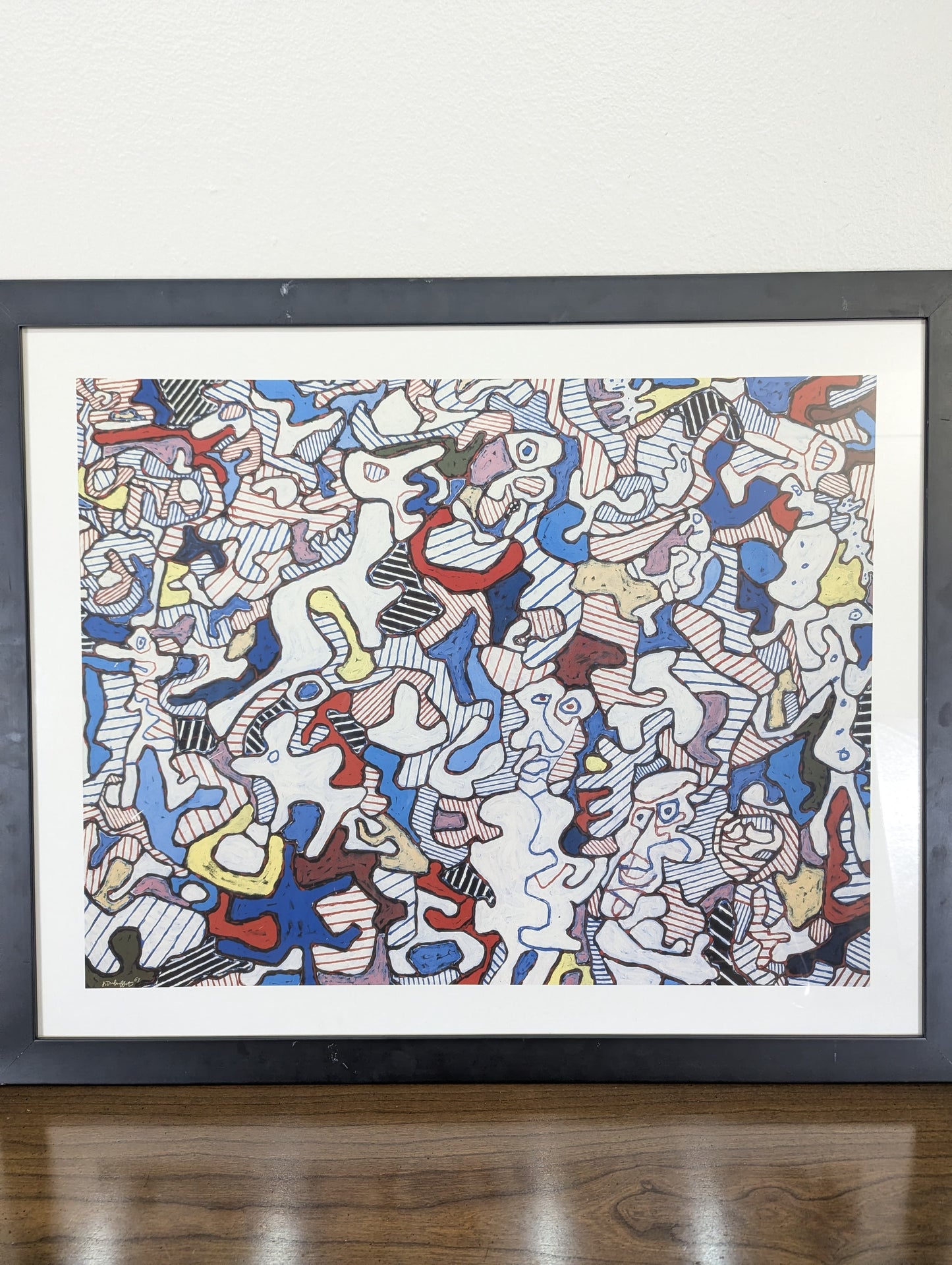 Jean Dubuffet - La Vie De Familie Print 1963
