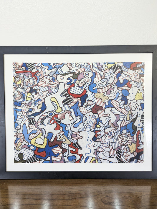 Jean Dubuffet - La Vie De Familie Print 1963