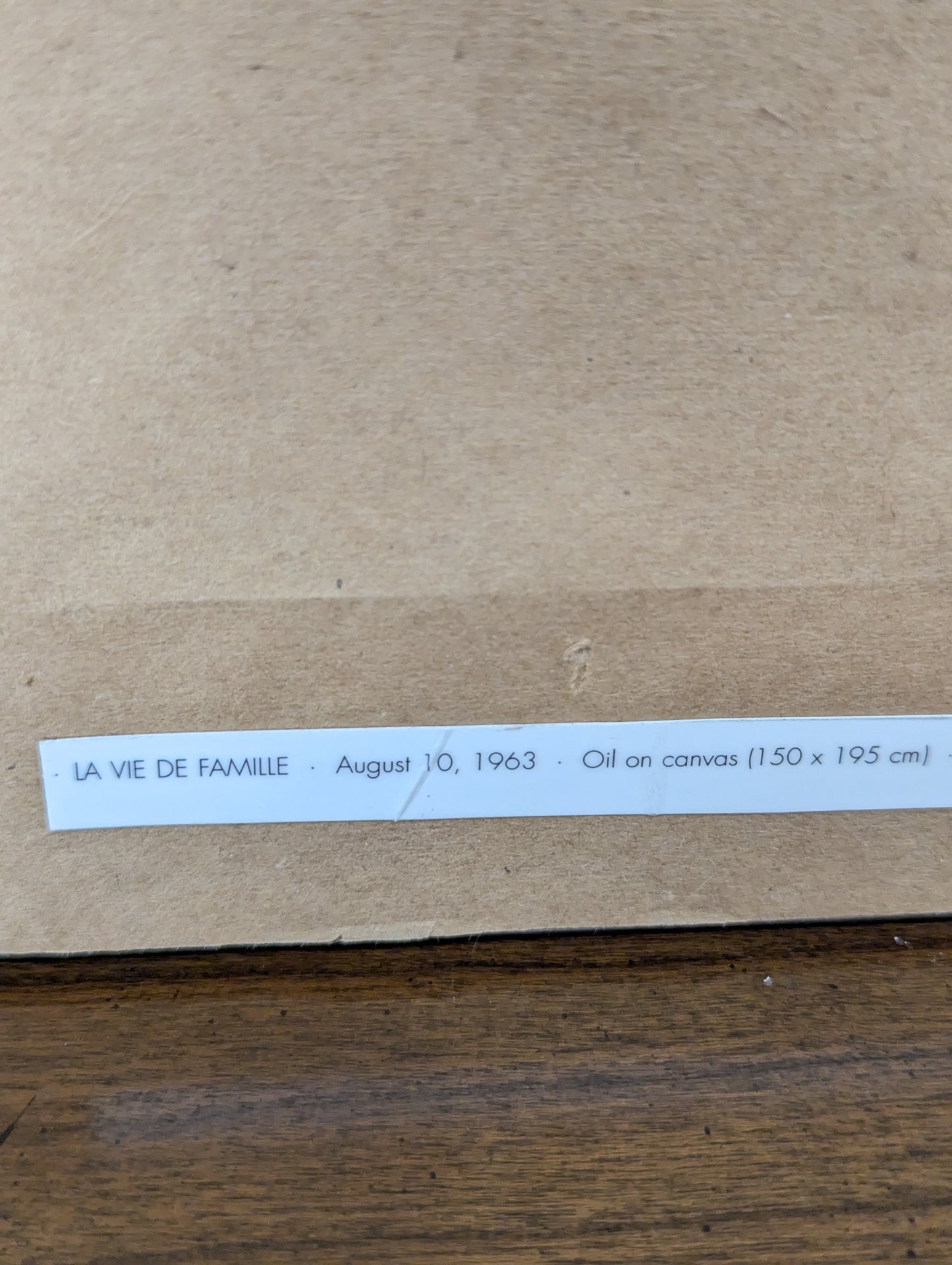 Jean Dubuffet - La Vie De Familie Print 1963