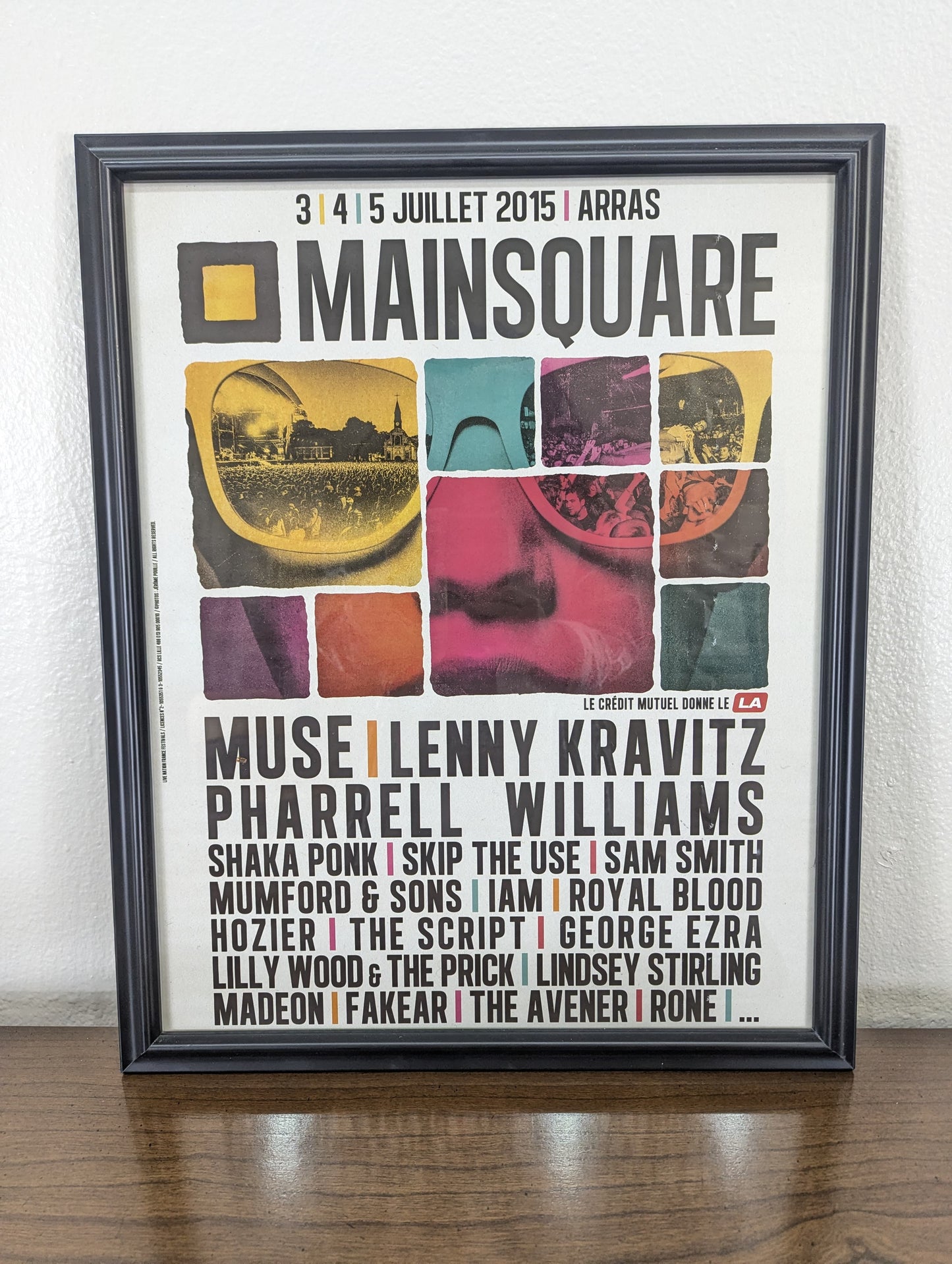 Main Square Concert Poster 2015 France