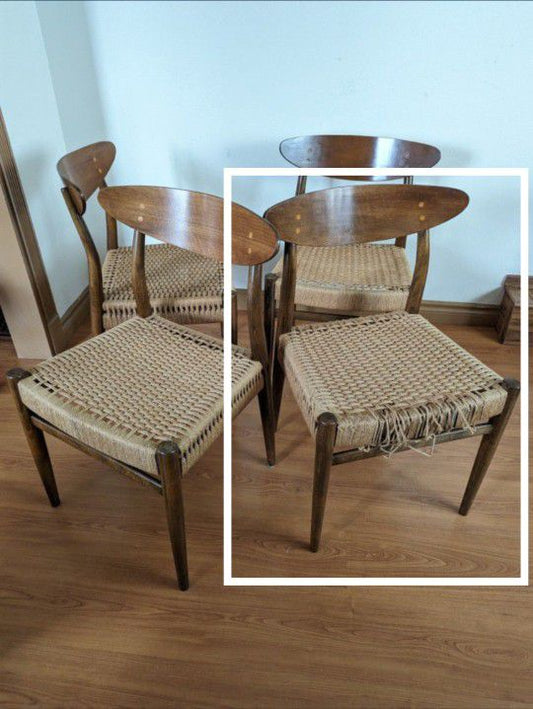 Mid Century Danish Teak Chair by Poul Volther For Frem Rojle