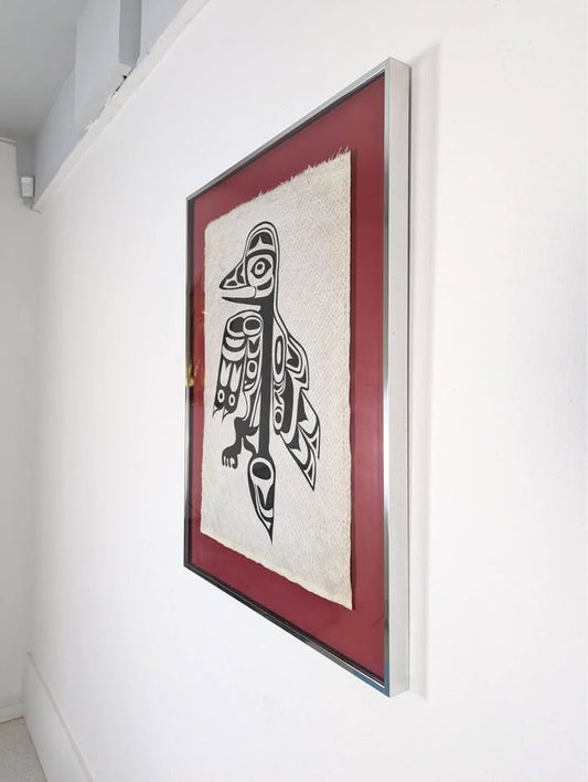 PNW Indigenous Thunderbird Framed Artwork