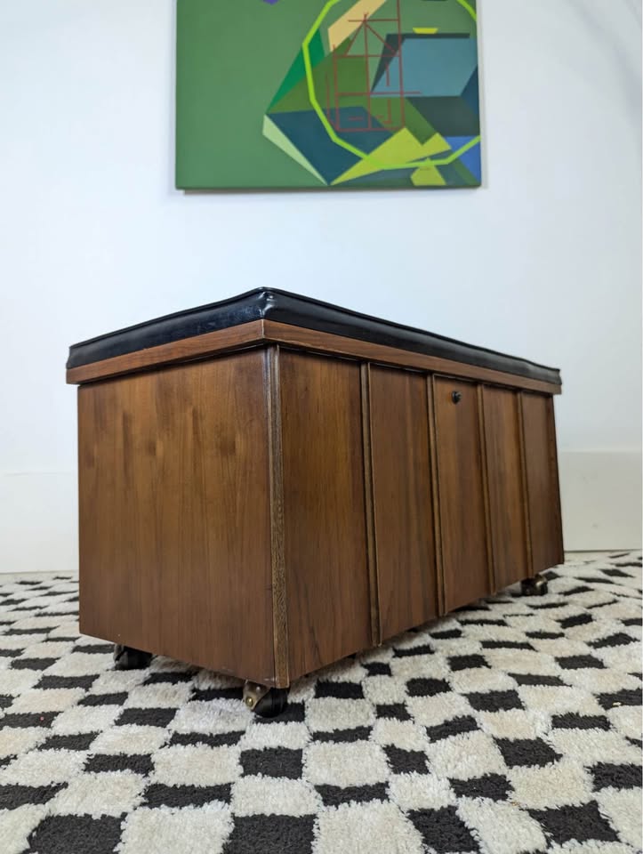 MCM Lane Record Storage Bench
