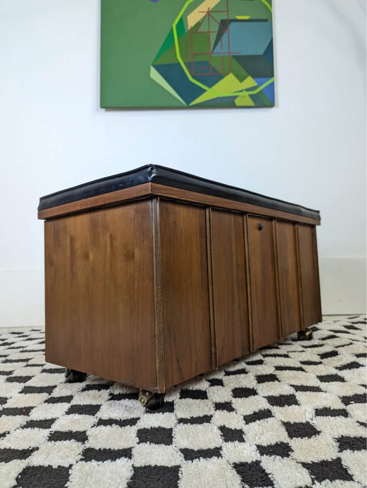 MCM Lane Record Storage Bench