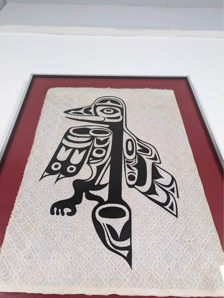 PNW Indigenous Thunderbird Framed Artwork