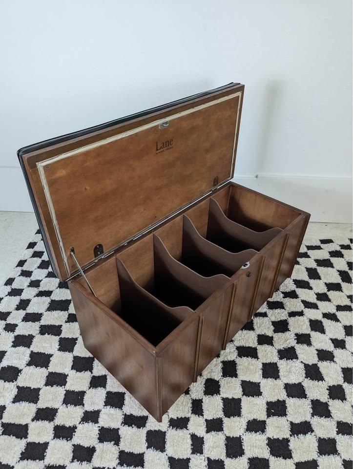 MCM Lane Record Storage Bench