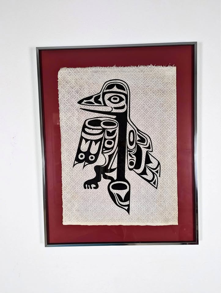 PNW Indigenous Thunderbird Framed Artwork