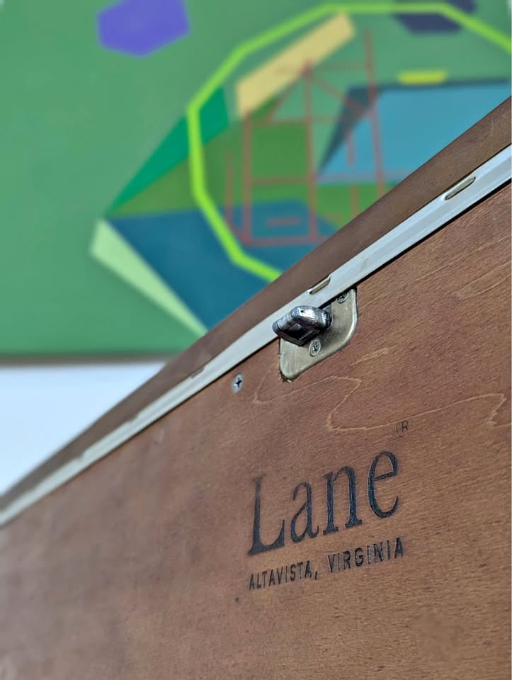 MCM Lane Record Storage Bench