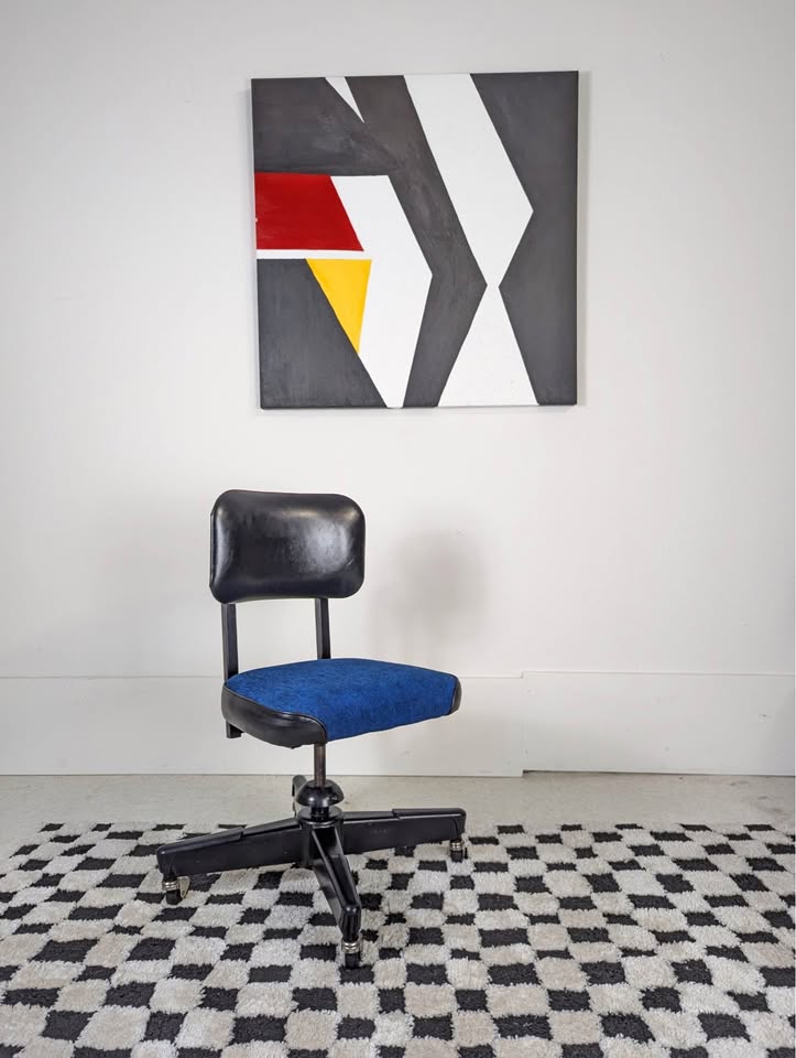 MCM Steel Tanker Desk Chair by United Furniture