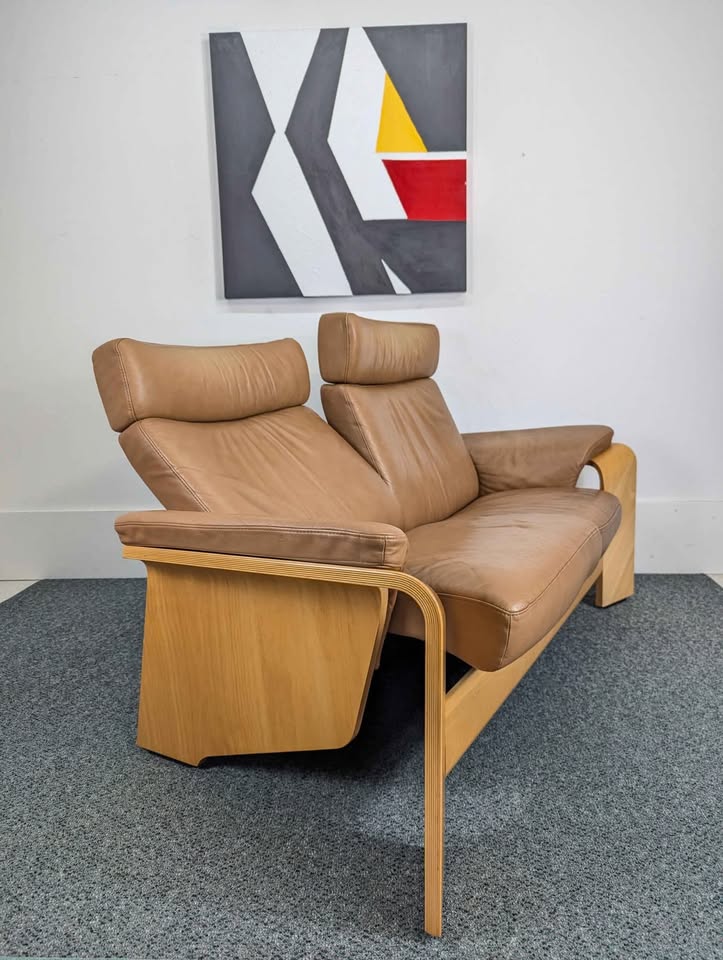 Ekornes Stressless Pegasus Leather Love Seat