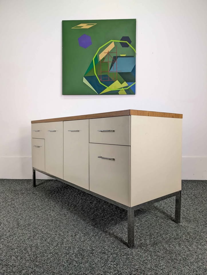 MCM Media Credenza / Bar / Record Player / Storage Cabinet