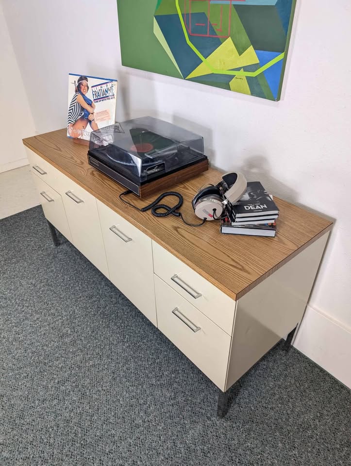 MCM Media Credenza / Bar / Record Player / Storage Cabinet