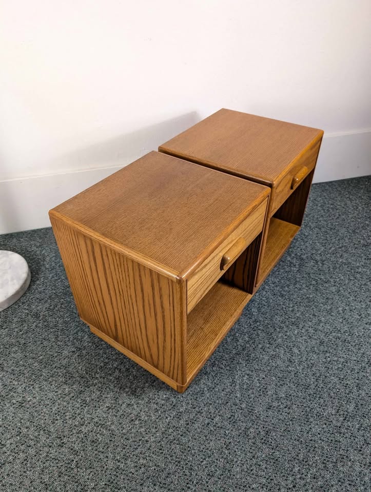 Pair of Mid Century Danish Modern Nightstands