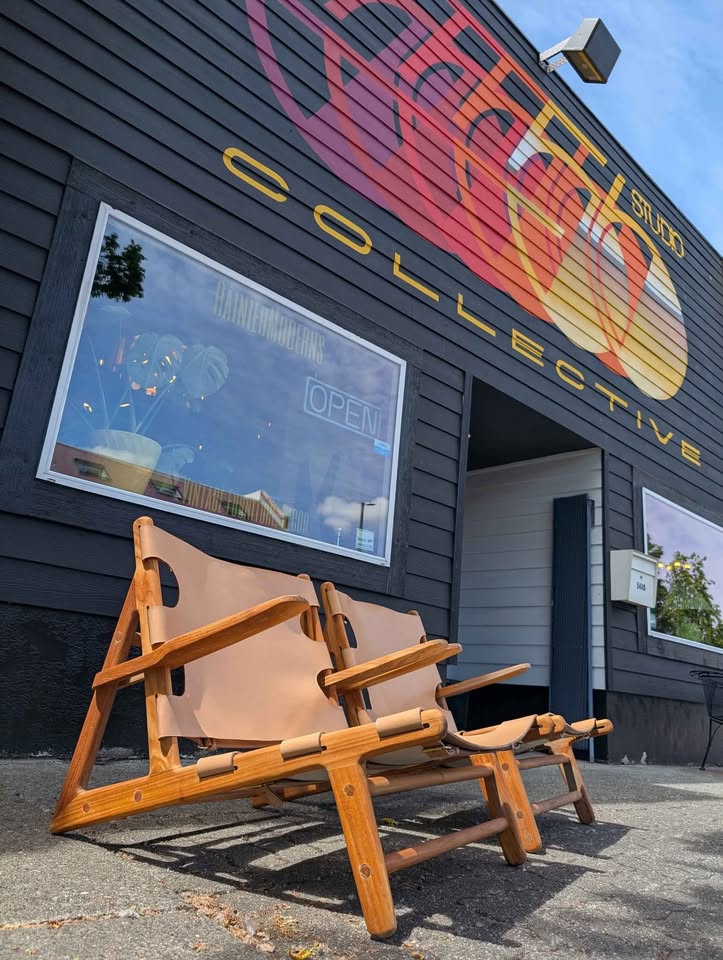 Mid Century Danish Modern Børge Mogensen Hunter Chairs $895/each