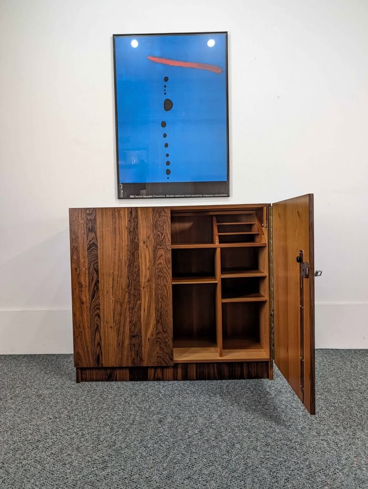 Stunning Brazilian Rosewood Magic Box Desk by Gritsch