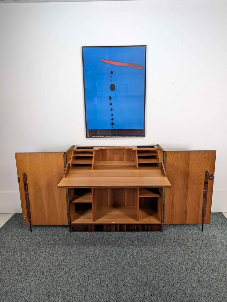Stunning Brazilian Rosewood Magic Box Desk by Gritsch