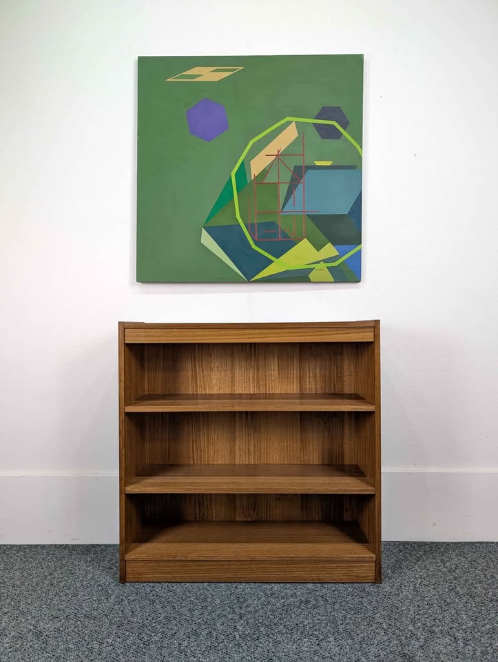 Danish Modern Little Teak Bookshelf