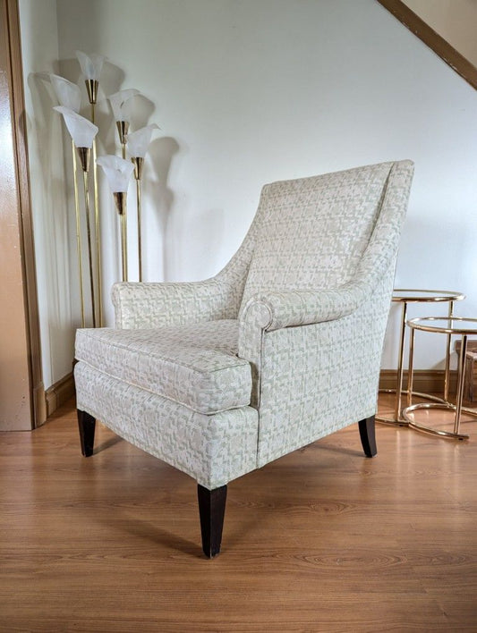 Mid Century Modern Upholstered Lounge Chair by Henredon