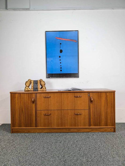 Danish Mid Century Modern Teak Credenza